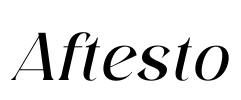 Aftesto Font Image