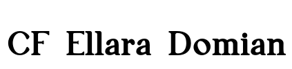 CF Ellara Domian Font Image
