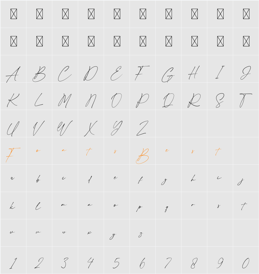 Millionist Character Map