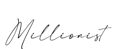 Millionist Font Image