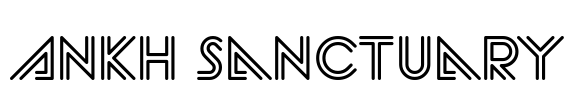 Ankh Sanctuary Font Image