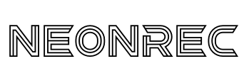 Neonrec Font Image