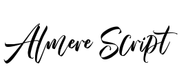 Almere Script Font Image