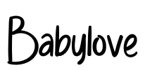 Babylove Font Image