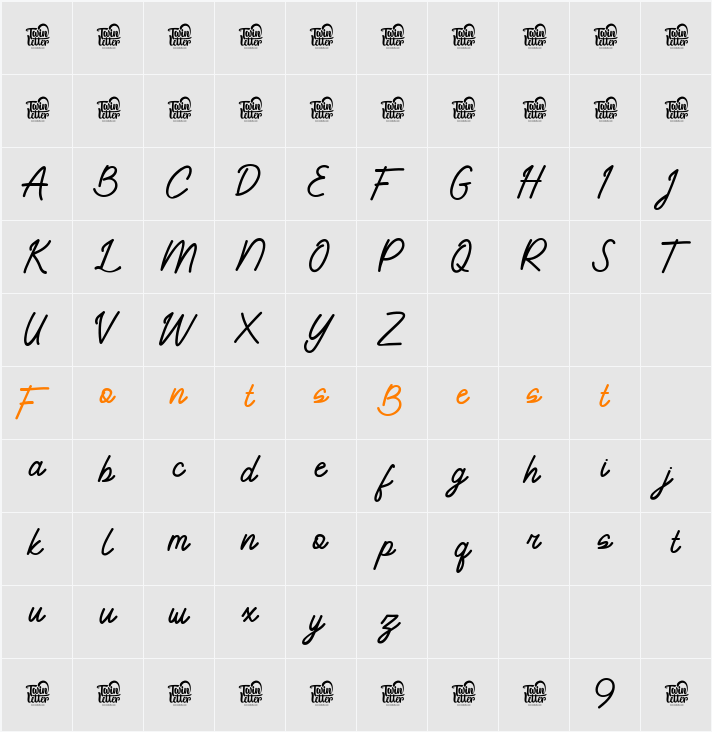 Yamosty Trial Character Map