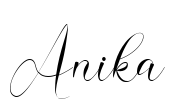 Anika Font Image