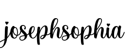 josephsophia Font Image