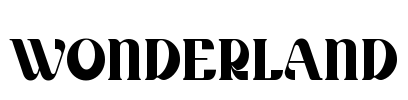WONDERLAND Font Image