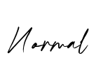 Normal Font Image