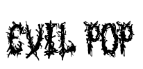 Evil Pop Font Image