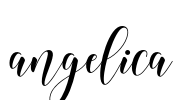 angelica Font Image