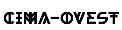 Cima-Ovest Font Image