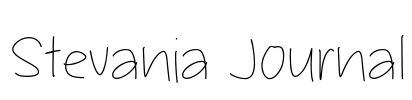 Stevania Journal Font Image