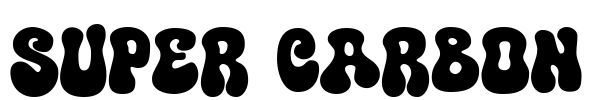 Super Carbon Font Image