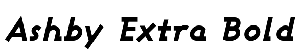 Ashby Extra Bold