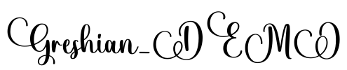 Greshian_DEMO Font Image