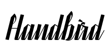 Handbird Font Image