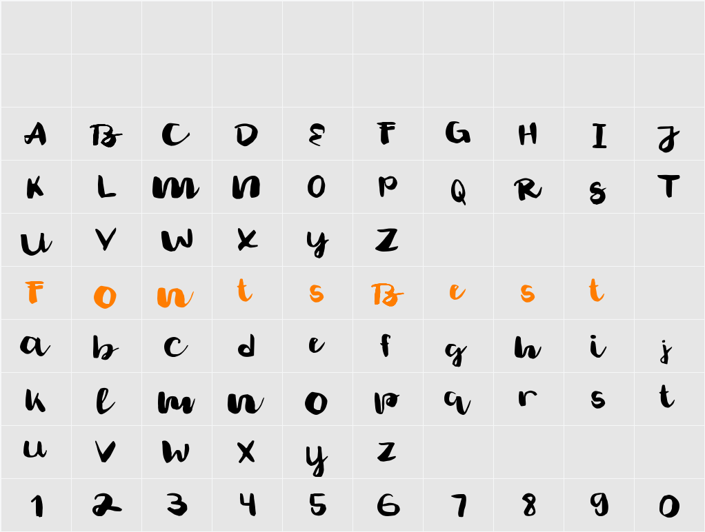 Claaure Demo Character Map