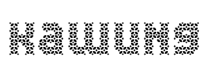 Kawung Font Image
