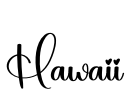 Hawaii Font Image