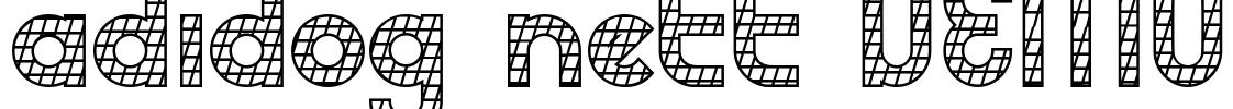 adidog nett DEMO Font Image