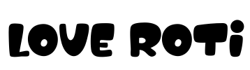 Love Roti Font Image