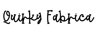 Quirky Fabrica Font Image
