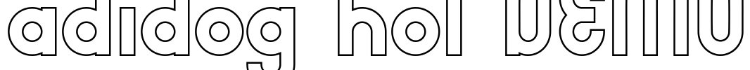 adidog hol DEMO Font Image