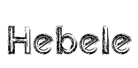 Hebele Font Image