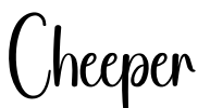 Cheeper Font Image