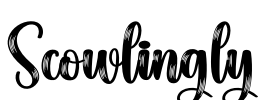 Scowlingly Font Image