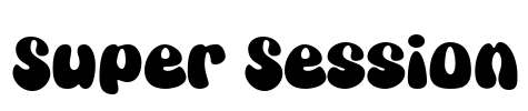 Super Session Font Image