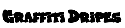 Graffiti Dripes Font Image