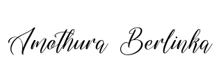 Amothura Berlinka Font Image