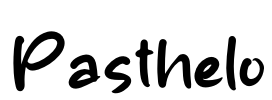 Pasthelo Font Image