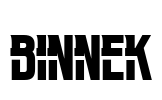 BINNEK Font Image