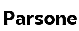 Parsone Font Image