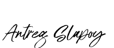 Antreg Slapoy Font Image