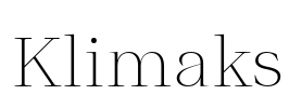 Klimaks Font Image