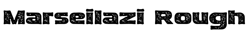 Marseilazi Rough Font Image