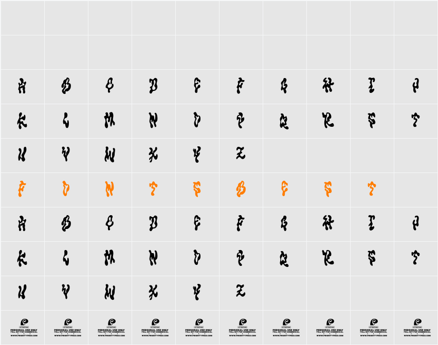 Quirky Minds DEMO Character Map