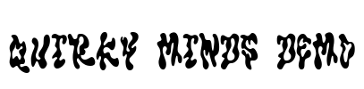 Quirky Minds DEMO Font Image