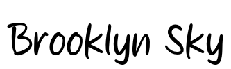 Brooklyn Sky Font Image