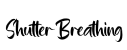 Shutter Breathing Font Image
