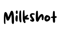 Milkshot Font Image