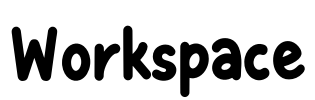 Workspace Font Image