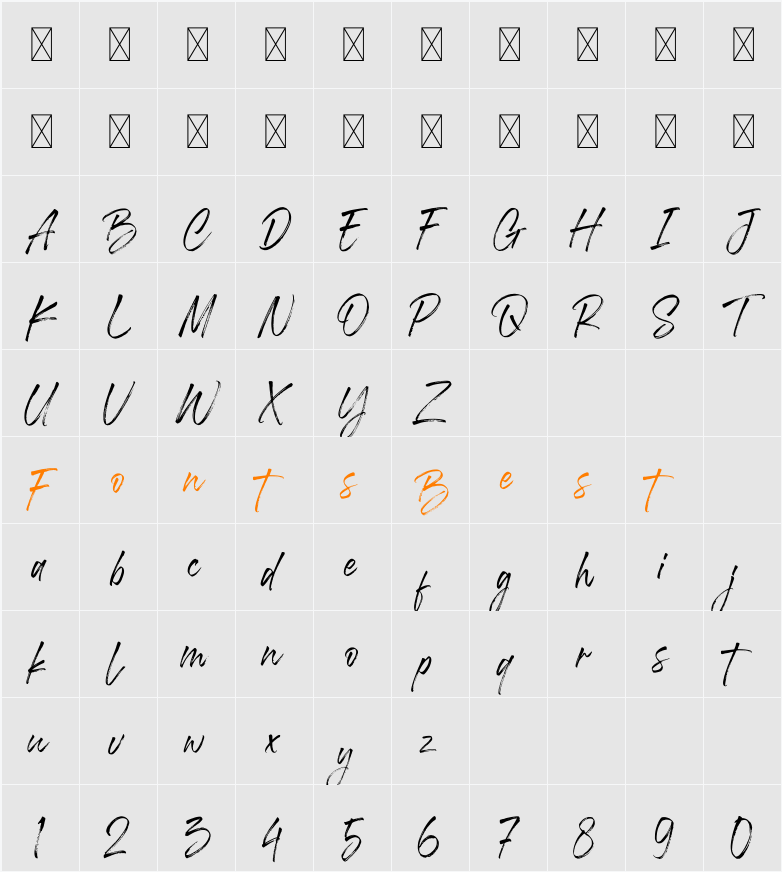 Long Path Character Map