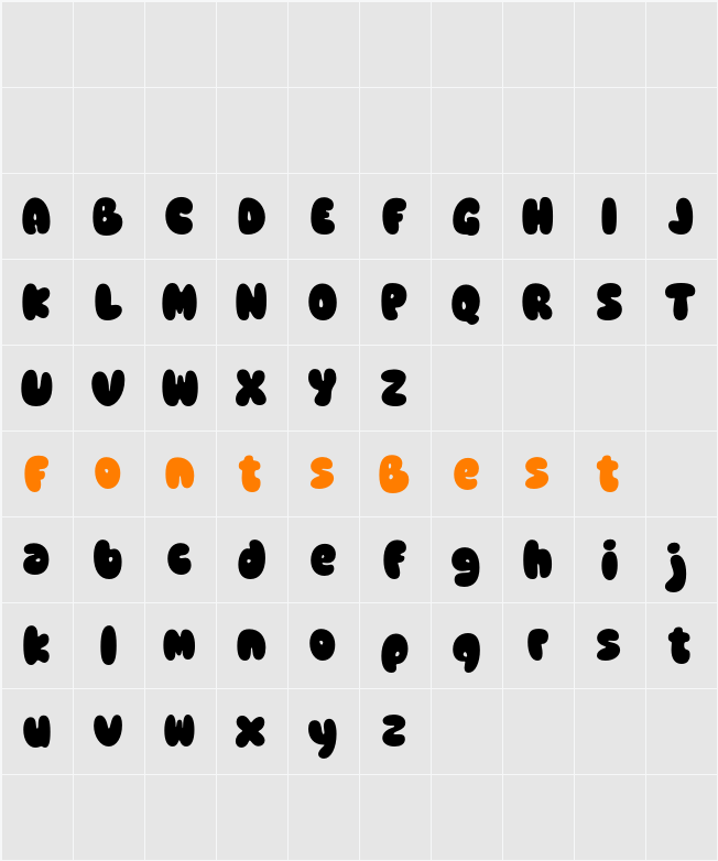 Loving Snow Trial Character Map
