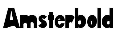 Amsterbold Font Image