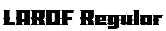 LAROF Regular